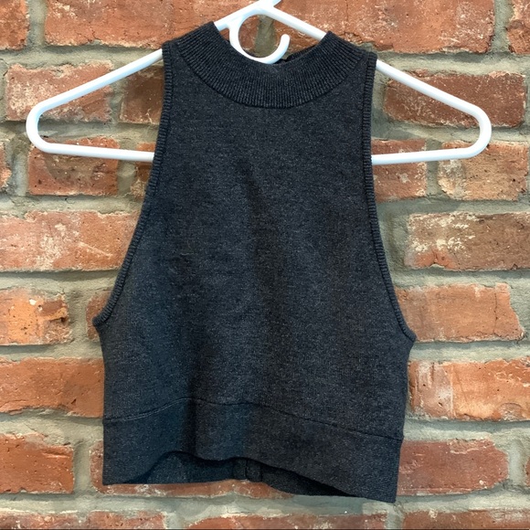 Victoria's Secret Tops - Victoria’s Secret Knot Gray Halter Top